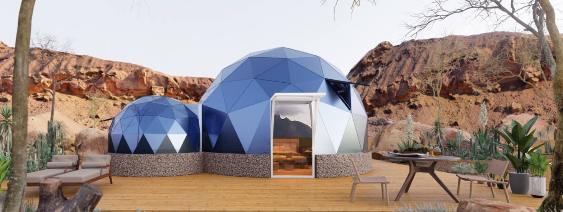 绥阳县球形智能光伏玻璃星空房